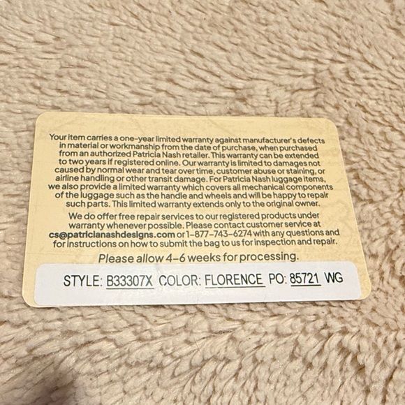 NWT Patricia Nash Leather Tinchi Convertible Bag - belt bag to crossbody - Picture 11 of 13